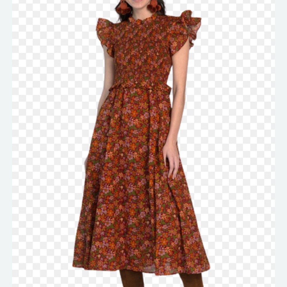 Olivia James pattern long dress